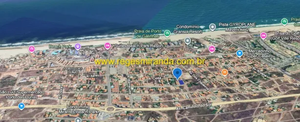 Lote/Terreno à venda, 707m² no Porto das Dunas, Aquiraz