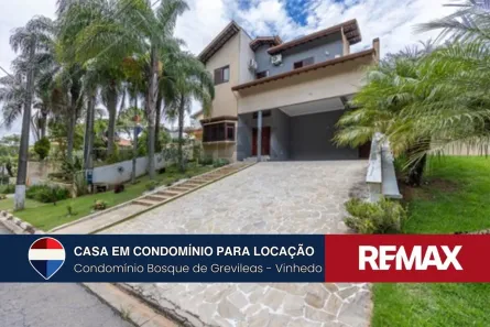 Casa de Condomínio com 4 Quartos para alugar, 400m² no Bosque, Vinhedo