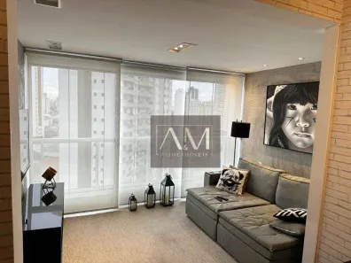 Apartamento com 1 Quarto para alugar, 50m² no Jardim Anália Franco, São Paulo