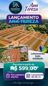 Lote/Terreno à venda, 230m² no Residencial Jair Ferreira, Abadia de Goiás