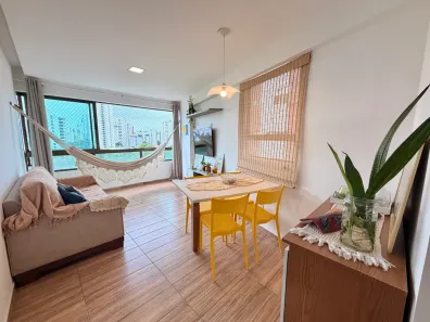 Apartamento com 1 Quarto para alugar, 41m² no Madalena, Recife