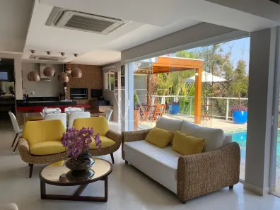 Casa de Condomínio com 3 Quartos para alugar, 410m² no Jardim Botânico (Sousas), Campinas