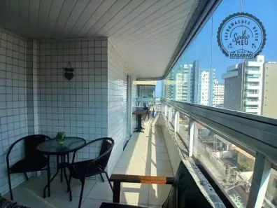 Apartamento com 2 Quartos para alugar, 89m² no Guilhermina, Praia Grande