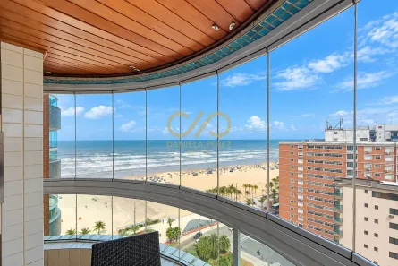 Apartamento com 2 Quartos para alugar, 80m² no Guilhermina, Praia Grande