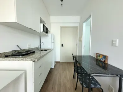 Apartamento com 1 Quarto para alugar, 24m² no Jardim das Acácias, São Paulo