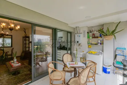 Apartamento com 3 Quartos para alugar, 92m² no Brooklin Paulista, São Paulo