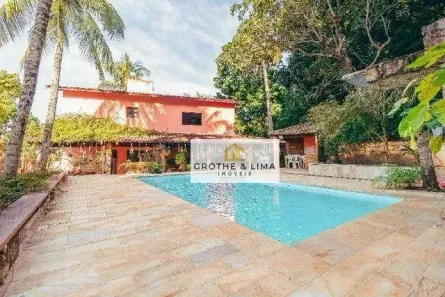 Casa de Condomínio com 4 Quartos à venda, 425m² no Guaecá, São Sebastião