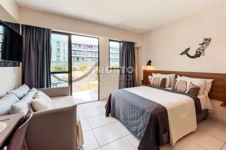 Flat com 1 Quarto à venda, 28m² no Muro Alto, Ipojuca