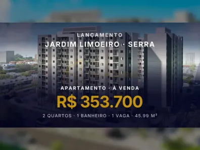 Apartamento com 2 Quartos à venda, 45m² no Jardim Limoeiro, Serra
