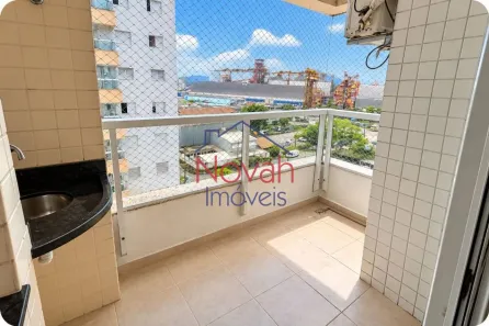 Apartamento com 3 Quartos para alugar, 77m² no Ponta da Praia, Santos