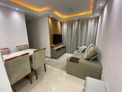 Apartamento com 2 Quartos à venda, 52m² no Jardim São Miguel, Ferraz de Vasconcelos