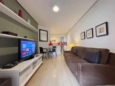 Flat com 1 Quarto para alugar, 45m² no Itaim Bibi, São Paulo