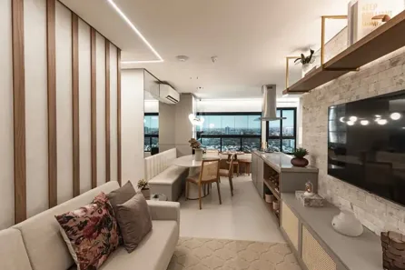 Apartamento com 3 Quartos à venda, 77m² no Vila Rosa, Goiânia