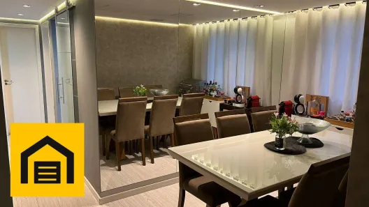 Apartamento com 3 Quartos à venda, 58m² no Parque São Vicente, Mauá
