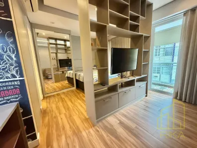 Apartamento com 1 Quarto para alugar, 44m² no Pompéia, Santos