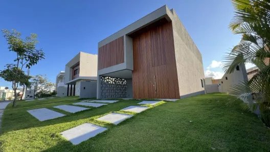 Casa de Condomínio com 4 Quartos à venda, 377m² no Alphaville (Abrantes), Camaçari