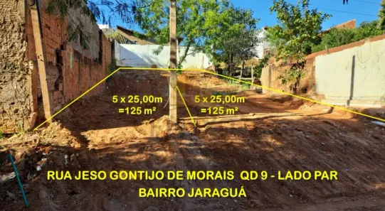 Lote/Terreno à venda, 125m² no Parque Jaraguá, Bauru