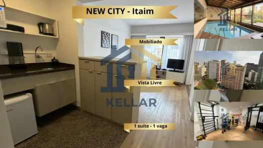 Apartamento com 1 Quarto à venda, 41m² no Itaim Bibi, São Paulo