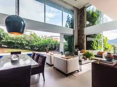 Casa de Condomínio com 4 Quartos para alugar, 494m² no Cidade Tamboré, Santana de Parnaíba