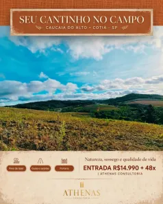 Lote/Terreno à venda, 500m² no Jardim São Luiz (Caucaia do Alto), Cotia