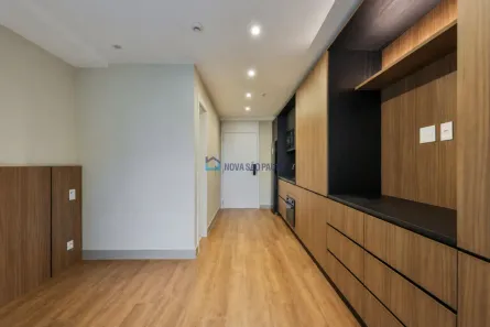 Apartamento com 1 Quarto para alugar, 28m² no Indianópolis, São Paulo