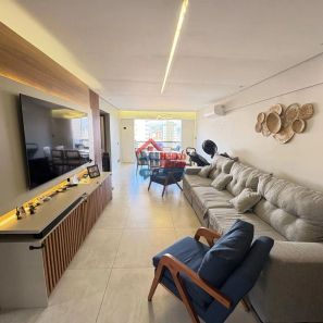 Apartamento com 3 Quartos à venda, 124m² no Tupi, Praia Grande