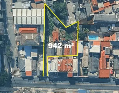 Lote/Terreno à venda, 942m² no Vila Ema, São Paulo