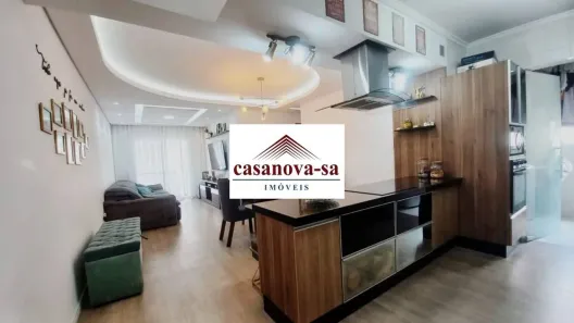 Apartamento com 3 Quartos à venda, 84m² no Vila Valparaíso, Santo André