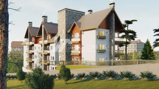 Apartamento com 1 Quarto à venda, 57m² no Dutra, Gramado