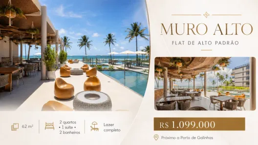 Flat com 2 Quartos à venda, 62m² no , Ipojuca