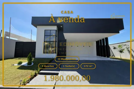 Casa com 3 Quartos à venda, 172m² no Manguinhos, Serra