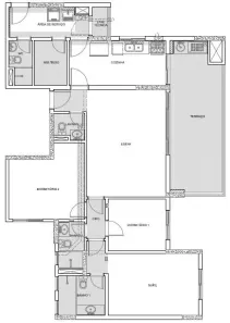 Apartamento com 3 Quartos à venda, 124m² no Jardim Esplanada, São José dos Campos
