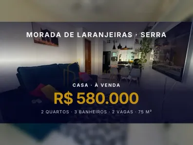 Casa com 2 Quartos à venda, 75m² no Morada de Laranjeiras, Serra