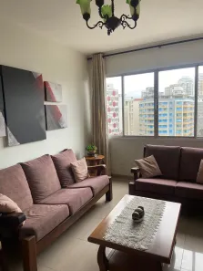 Apartamento com 2 Quartos para alugar, 105m² no Gonzaga, Santos