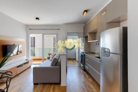 Flat com 1 Quarto para alugar, 45m² no Bela Vista, São Paulo
