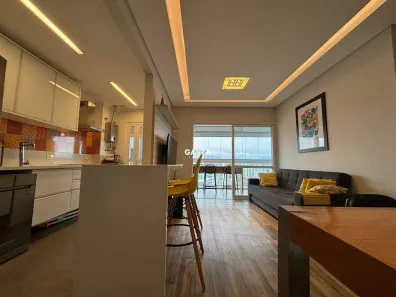 Apartamento com 2 Quartos para alugar, 80m² no Gonzaga, Santos