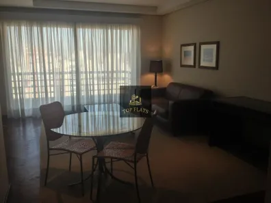 Flat com 1 Quarto para alugar, 55m² no Pinheiros, São Paulo