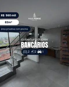 Apartamento com 2 Quartos à venda, 82m² no Bancários, João Pessoa