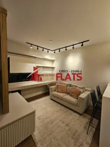 Flat com 1 Quarto para alugar, 33m² no Jardim Paulista, São Paulo