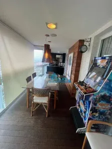 Apartamento com 3 Quartos para alugar, 190m² no Embaré, Santos