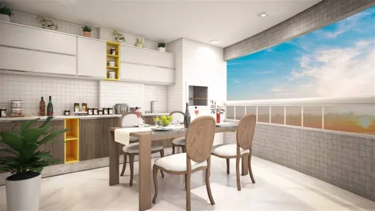 Apartamento com 2 Quartos à venda, 86m² no Caiçara, Praia Grande