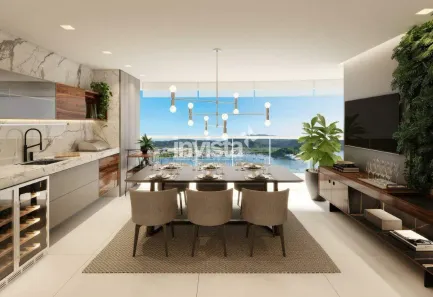 Apartamento com 3 Quartos à venda, 163m² no Ponta da Praia, Santos