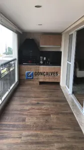Apartamento com 4 Quartos para alugar, 135m² no Jardim, Santo André