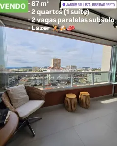 Apartamento com 2 Quartos à venda, 87m² no Jardim Paulista, Ribeirão Preto