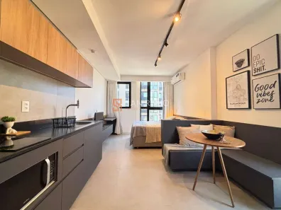 Apartamento com 1 Quarto para alugar, 32m² no Trindade, Florianópolis