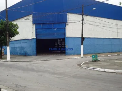 Galpão/Depósito/Armazém para venda ou aluguel, 1596m² no São Manoel, Santos