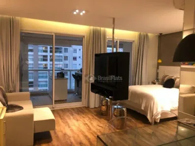 Flat com 1 Quarto para venda ou aluguel, 48m² no Vila Olímpia, São Paulo