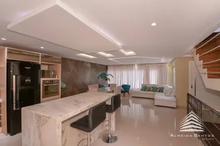 Casa de Condomínio com 4 Quartos à venda, 281m² no Novo Mundo, Curitiba