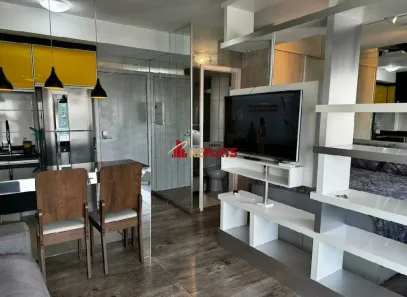 Apartamento com 1 Quarto para alugar, 40m² no Santo Amaro, São Paulo