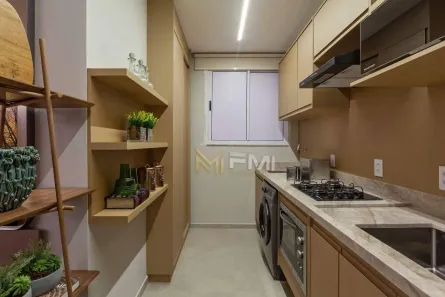 Apartamento com 2 Quartos à venda, 47m² no Vila Yolanda Costa e Silva, Sumaré